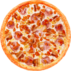 пицца карбонара